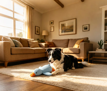 Durable Squeaky Duck Dog Toy