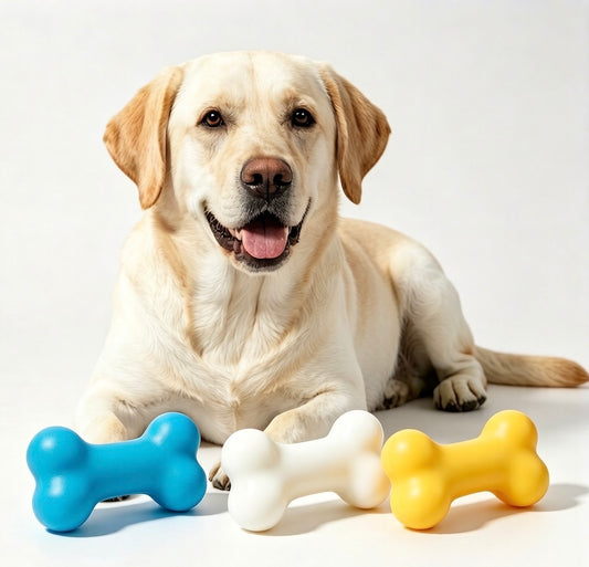 Squeaky Bone Dog Toy