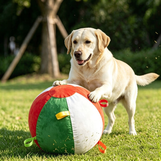 Interactive Outdoor Play Dog Ball Toy
